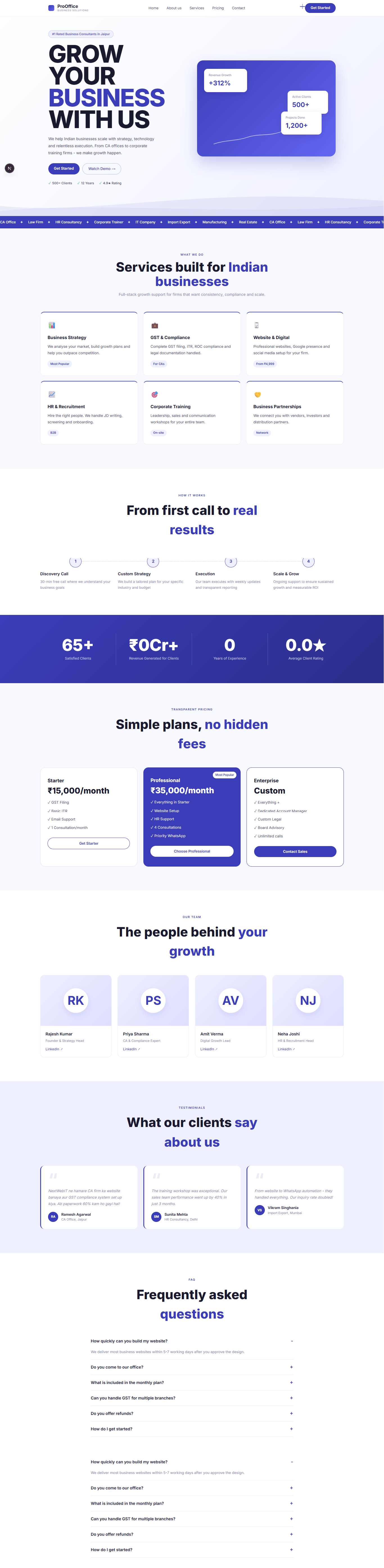Modern Premium theme preview